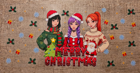 Christmas Kpop 16oz Wrap