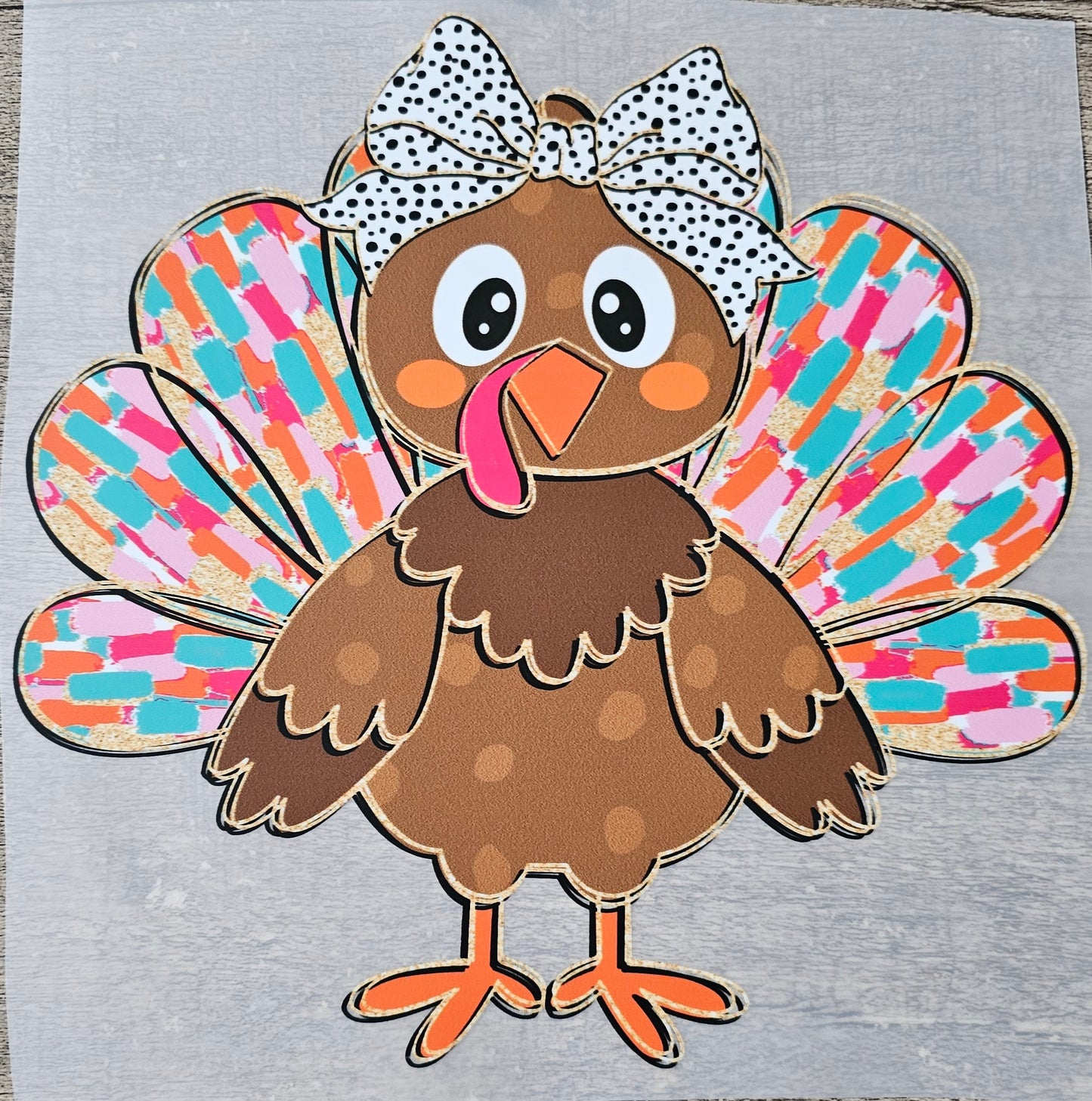 Thanksgiving Girl DTF - Child Size