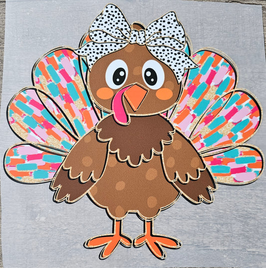 Thanksgiving Girl DTF - Child Size