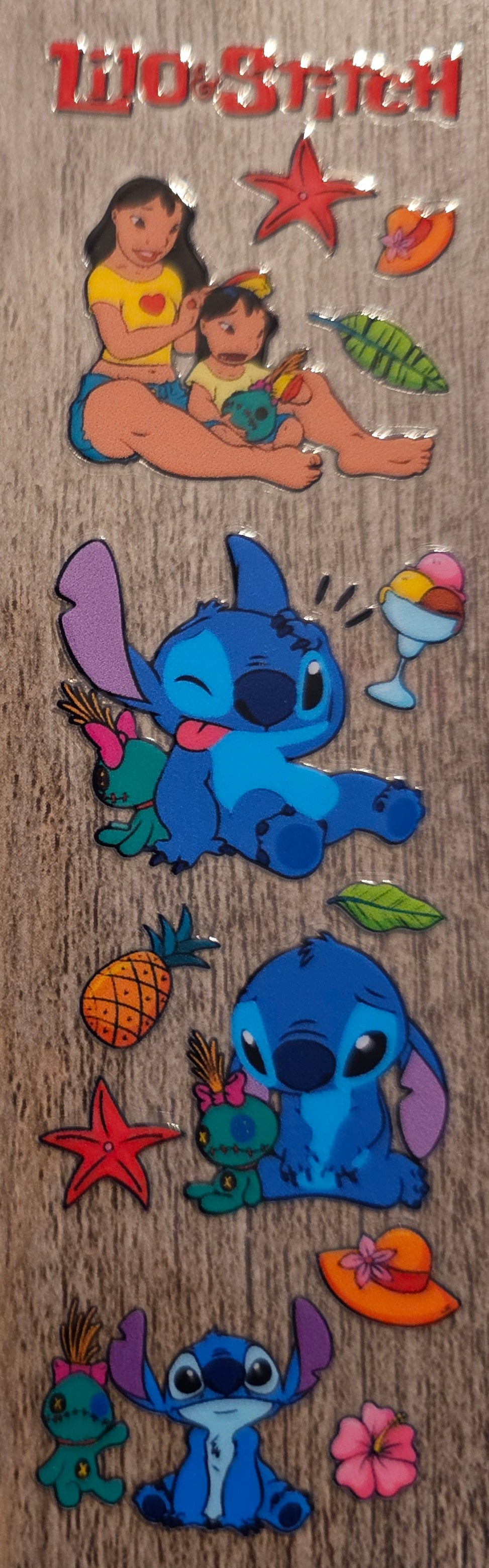 Blue Alien Pen/Bookmark Wrap