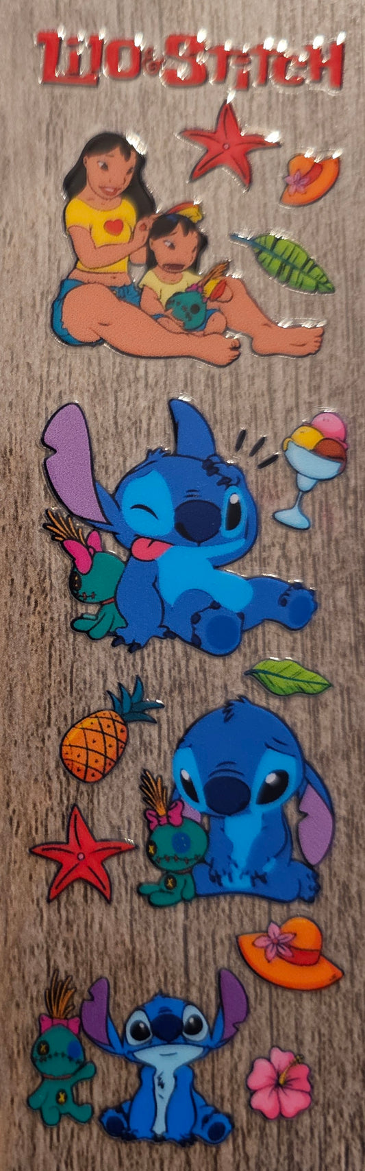 Blue Alien Pen/Bookmark Wrap