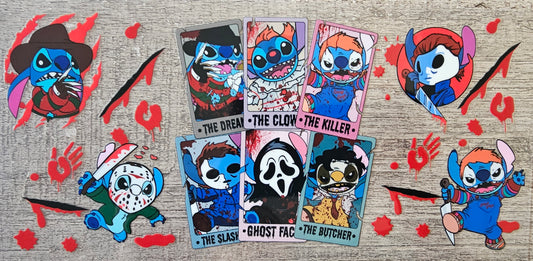 Blue Alien Killer 16oz Wrap