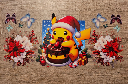 Christmas Pocket Monster 16oz Wrap