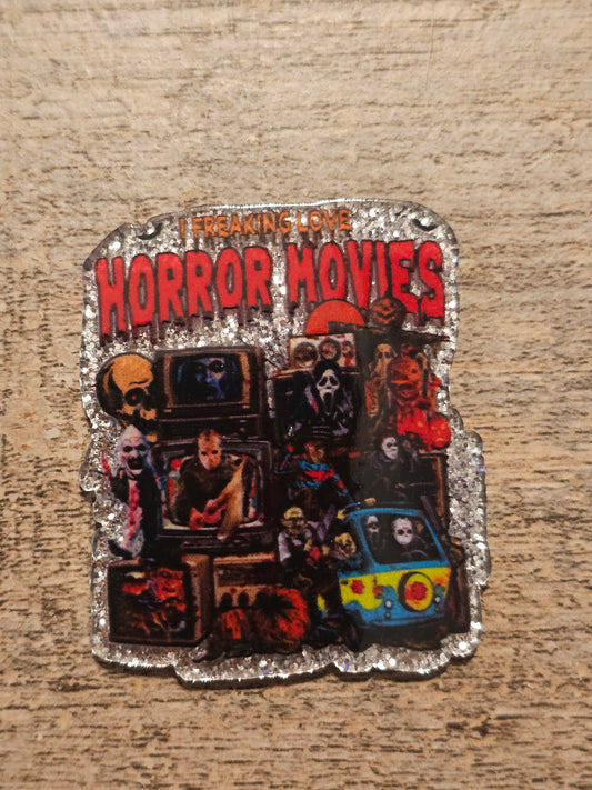 Horror Movie Halloween Acrylic Flat Back