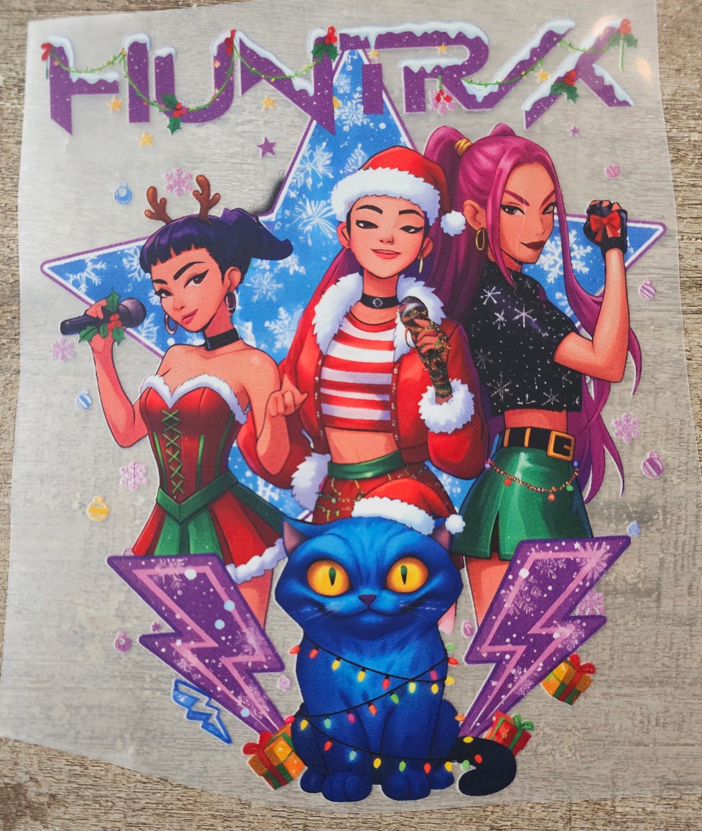 Kpop Christmas Children's DTF