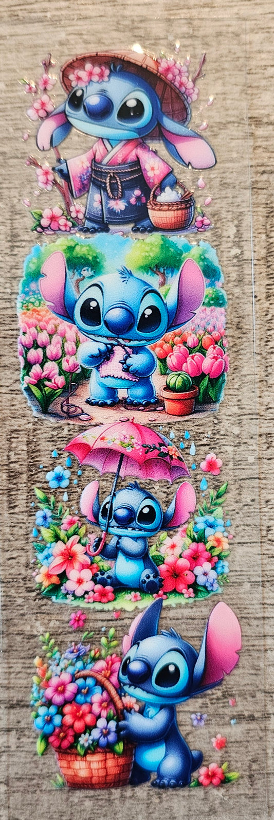 Blue Alien Pen/Bookmark Wrap