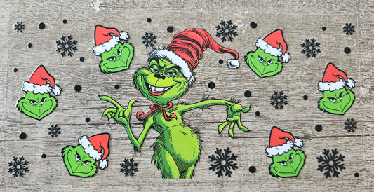 Christmas Green Man 16oz Wrap