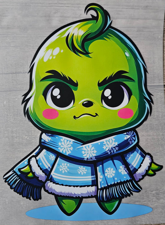 Christmas Green Man DTF
