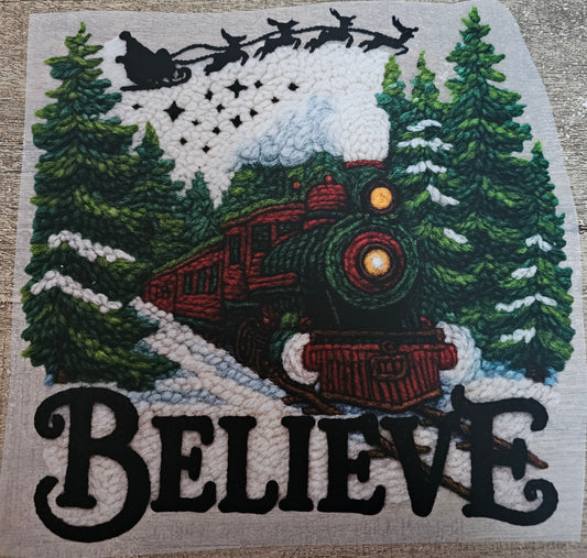 Christmas Train DTF
