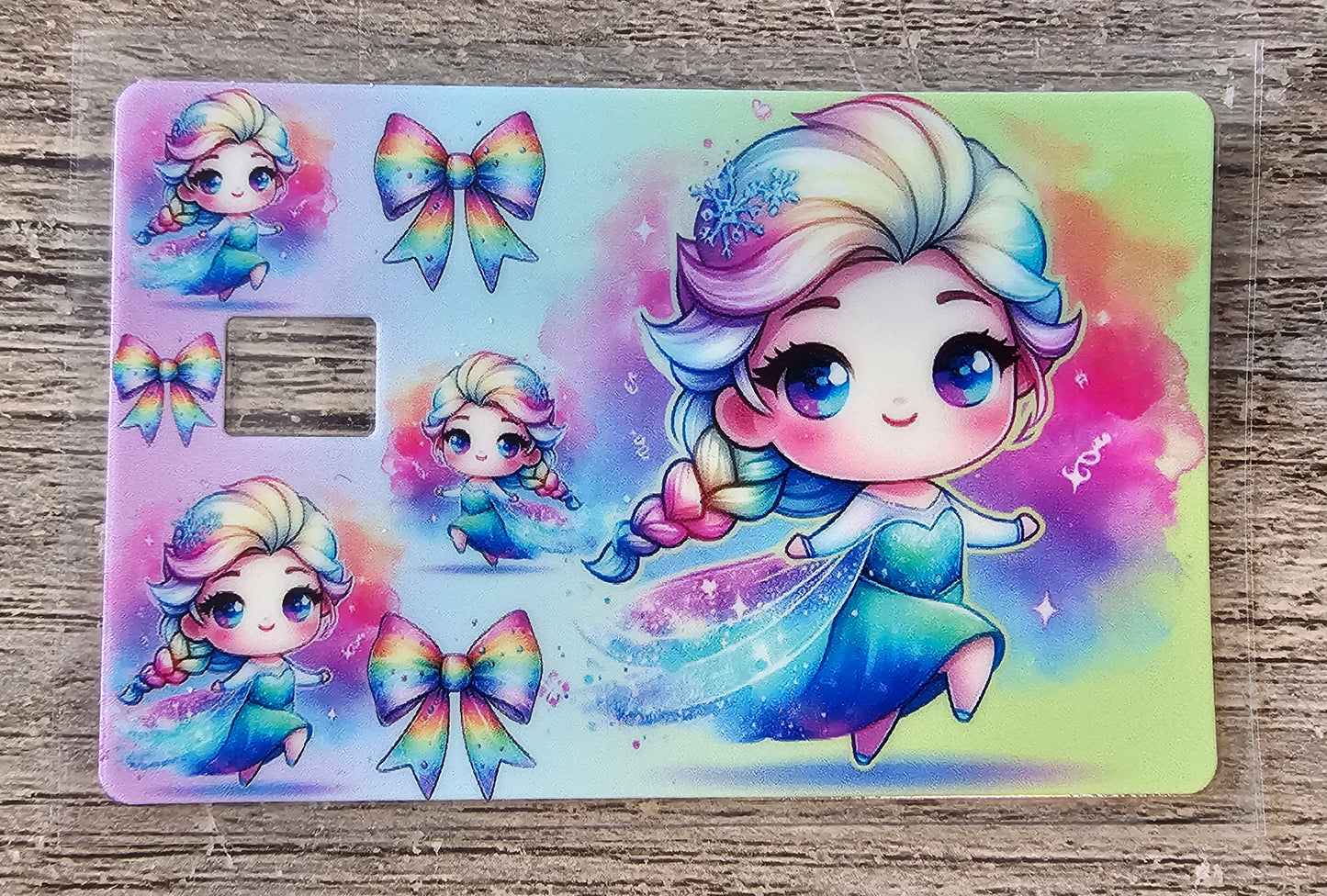 Ice Princess Card Wrap