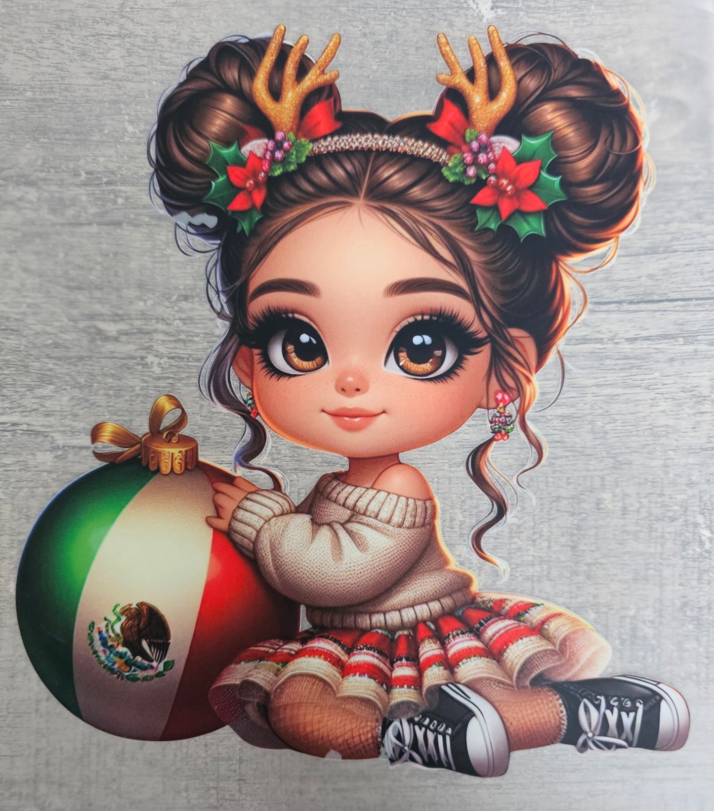 Christmas Girl Children's DTF
