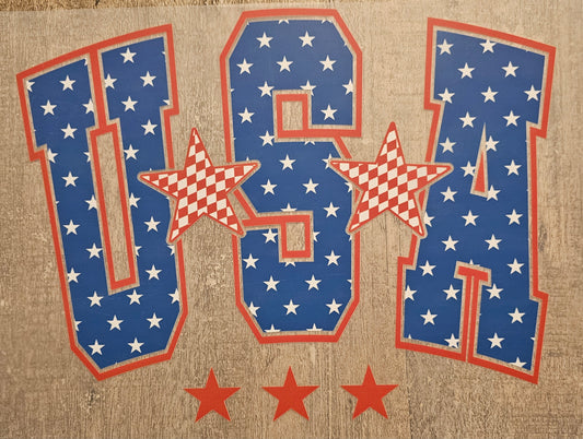 4th of July USA DTF