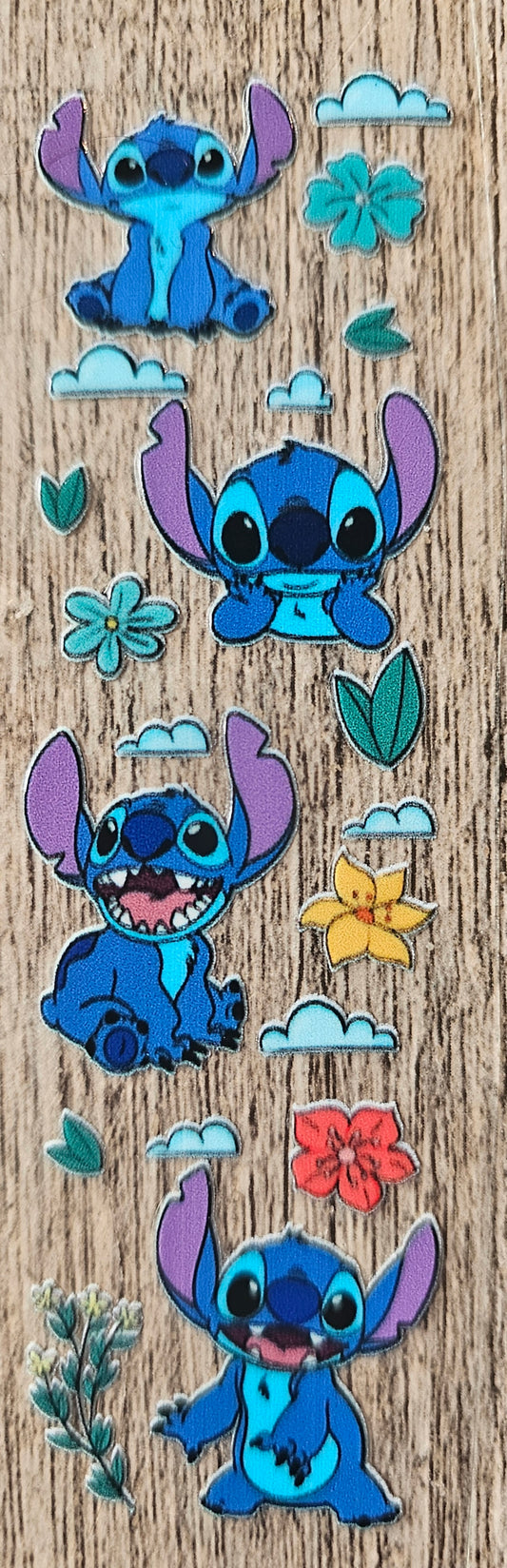 Blue Alien Pen/Bookmark Wrap