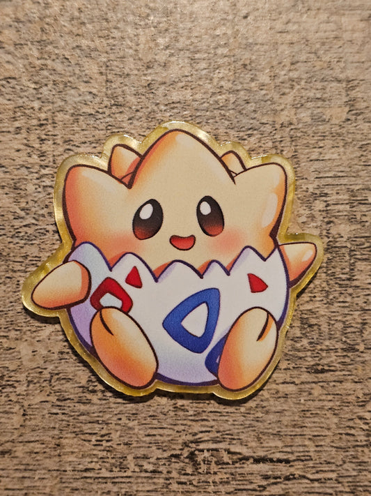 Pocket Monster Acrylic Flat Back