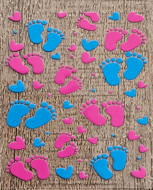 Baby Pink and Blue HS Wrap