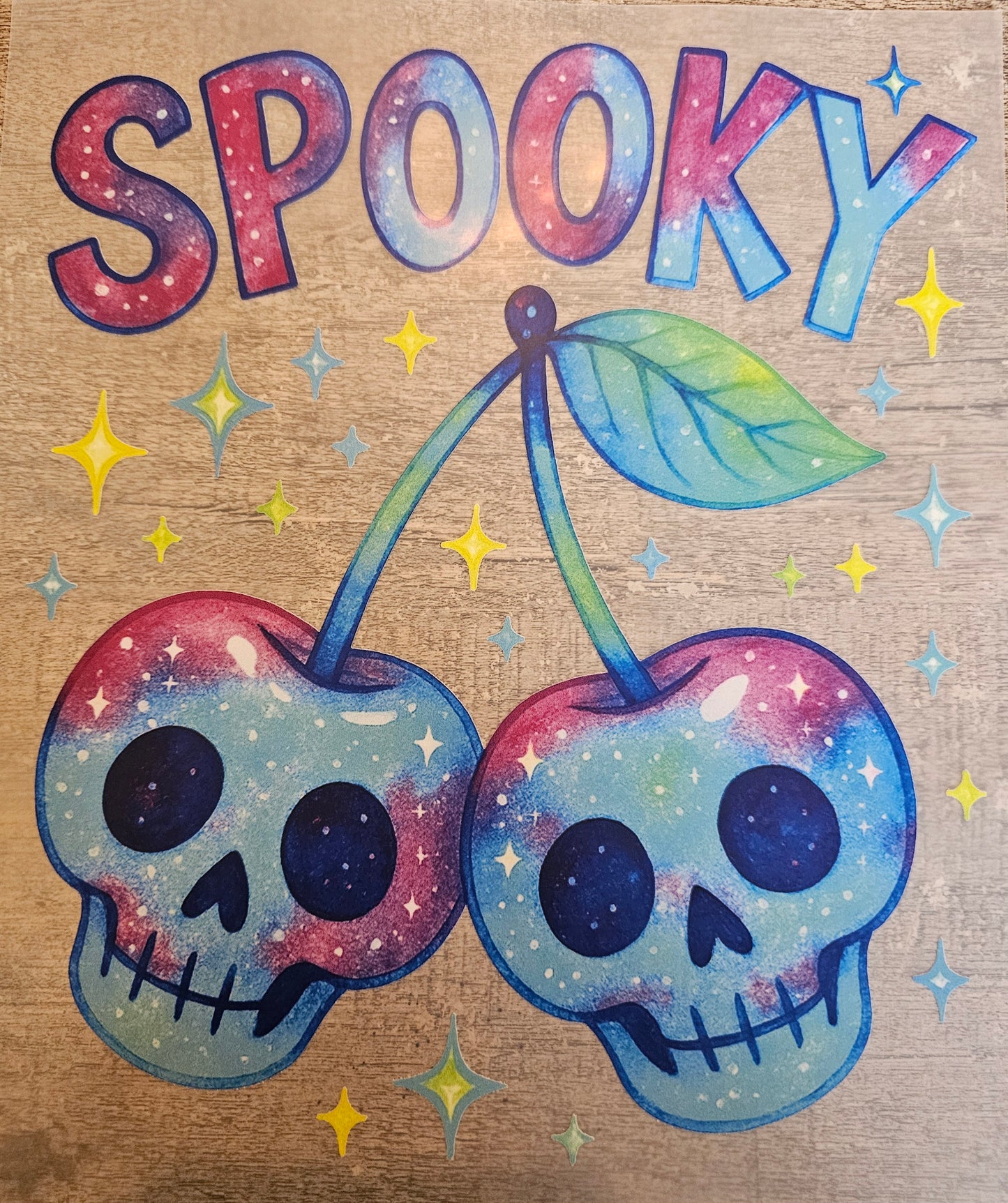 Halloween Spooky Skulls DTF