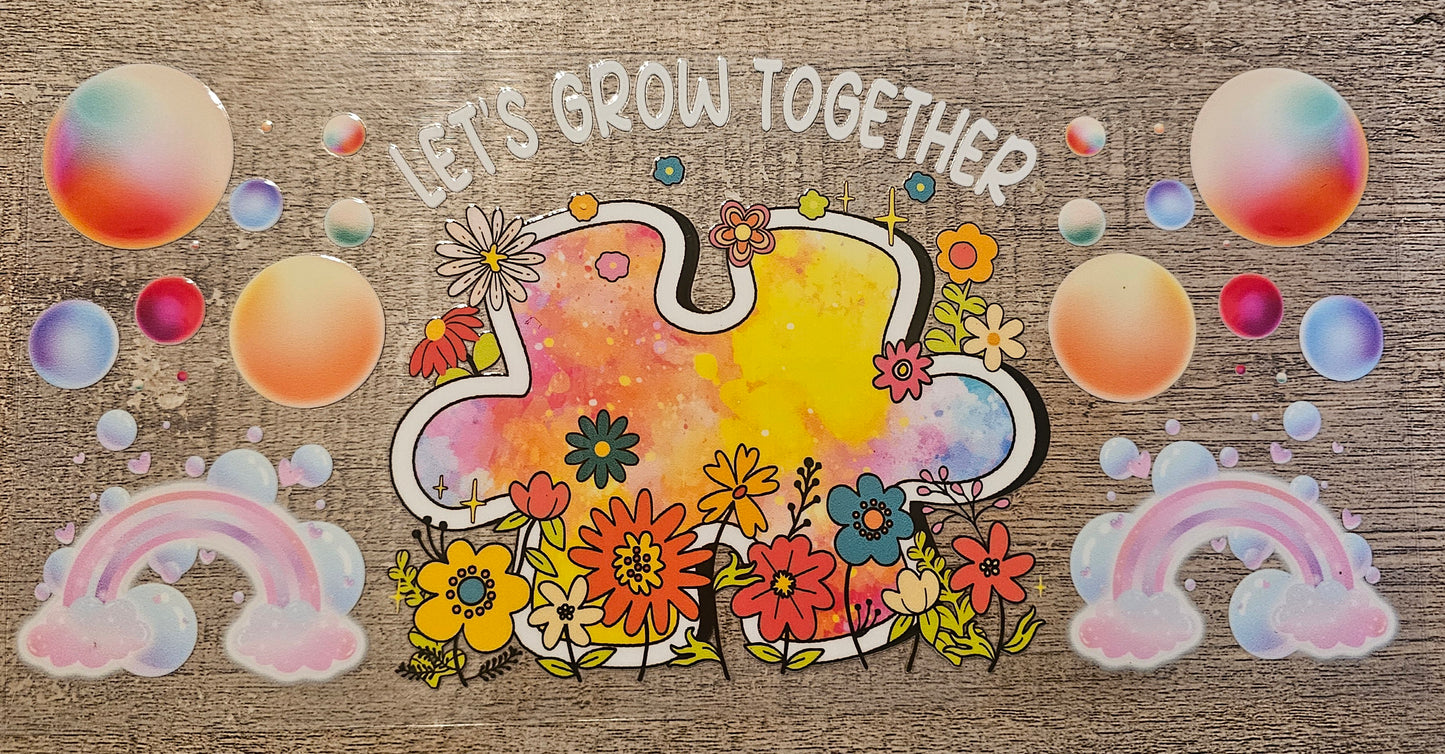 Autism Awareness 16oz Wrap