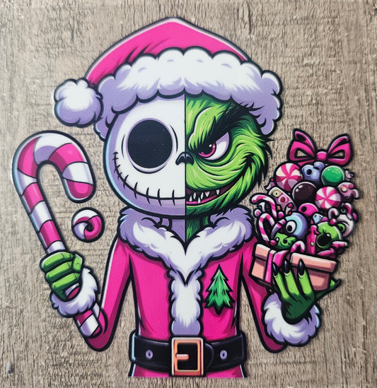 NBC and Green Man Mash Up 4in Decal