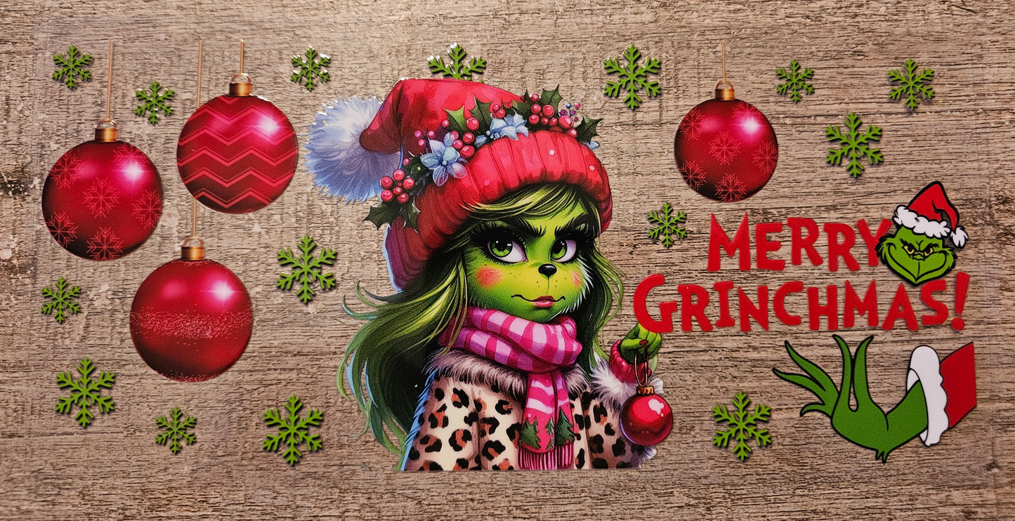 Christmas Green Man 16oz Wrap