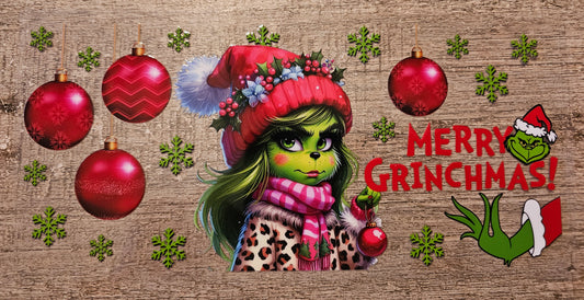 Christmas Green Man 16oz Wrap
